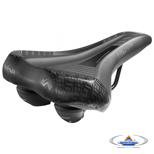 Siodło 6405PLUS PINTA 270x190mm;Elastomer;Czarne -zdjęcie numer 2