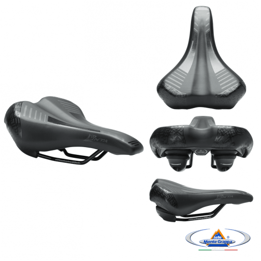 Siodło 6405PLUS PINTA 270x190mm;Elastomer;Czarne -zdjęcie numer 1