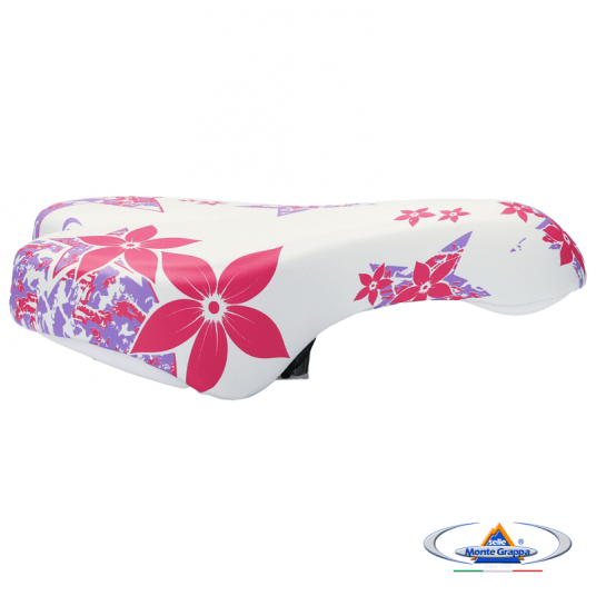 Siodło 996 OK GO Dziec.;220x145mm;Jarzmo;Biało/Różowe -zdjęcie numer 4