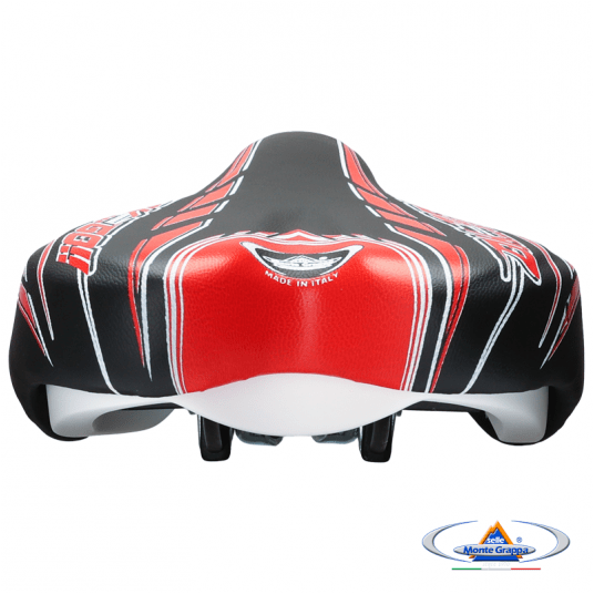 Siodło 996 OK GO Dziec.;220x145mm;Jarzmo;Czarno/Czerwone -zdjęcie numer 6