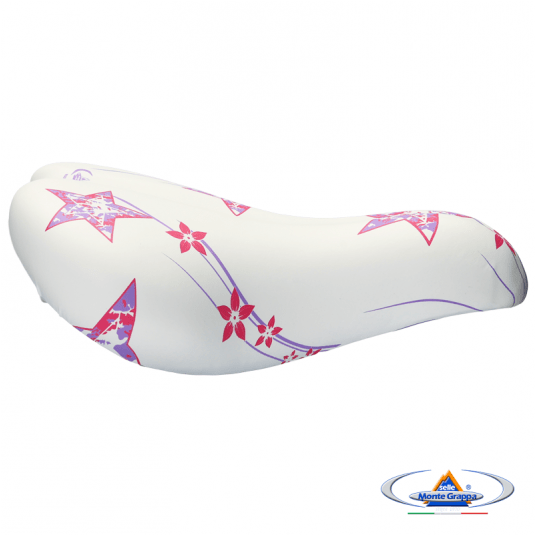 Siodło 997 MAGIC Junior;240x190mm;Jarzmo;Biało/Różowe -zdjęcie numer 4