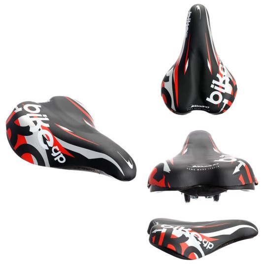 Siodło BIKE GP Dziec.;CZ/SR/CZERWONE