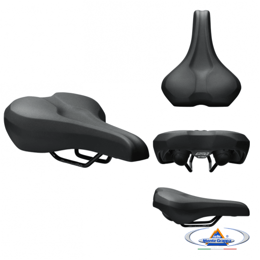Siodło BMG S008 MYA 260x205mm;Czarne -zdjęcie numer 1
