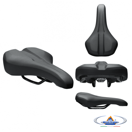 Siodło BMG S009 MYO 290x160mm;Czarne -zdjęcie numer 1