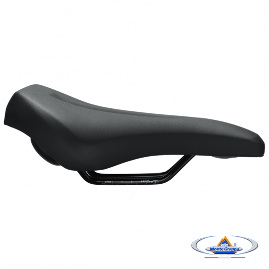 Siodło BMG S014 APNEA 265x190mm;Czarne -zdjęcie numer 5