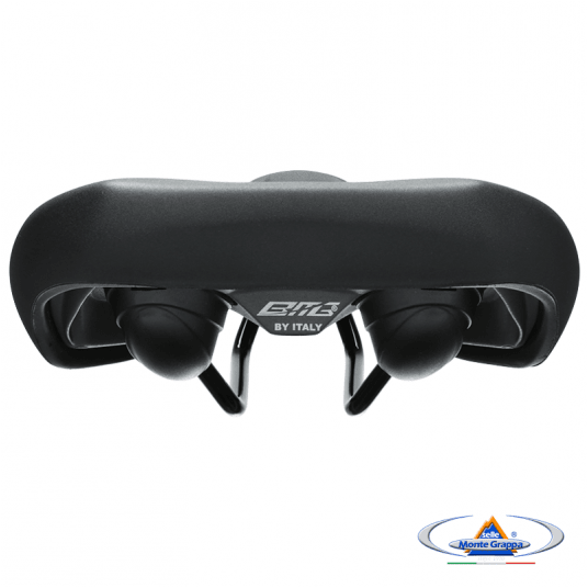 Siodło BMG S014 APNEA 265x190mm;Czarne -zdjęcie numer 3