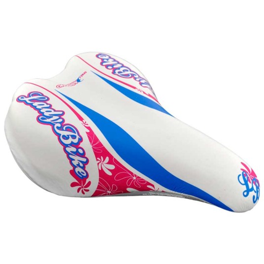 Siodło IB-LADY BIKE Dziec.;240x145mm;Jarzmo;BIAŁE