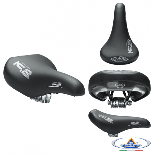 Siodło K2 285x160mm;Czarne -zdjęcie numer 1