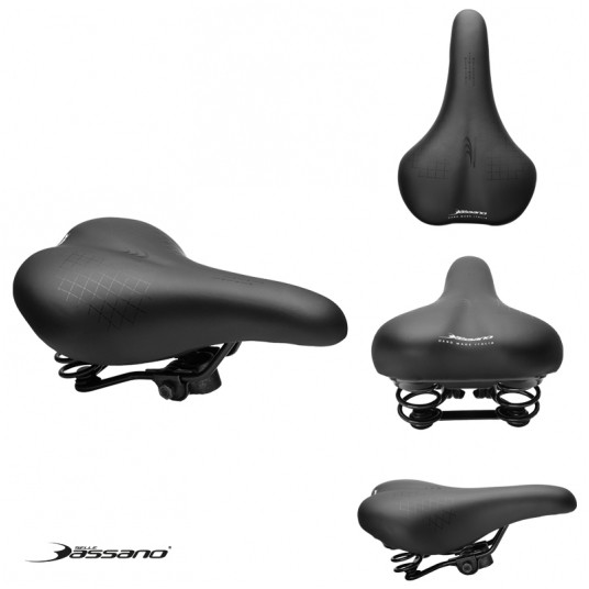 Siodło NSC-3610 265x170mm;sprężyny -zdjęcie numer 1