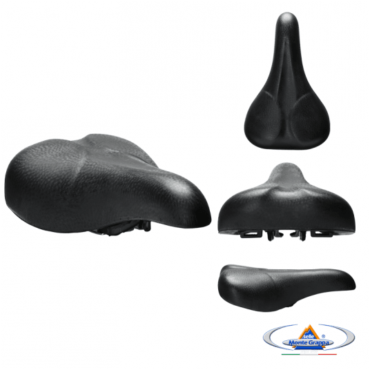 Siodło SMG-910 285x170mm;Jarzmo;Czarne -zdjęcie numer 1