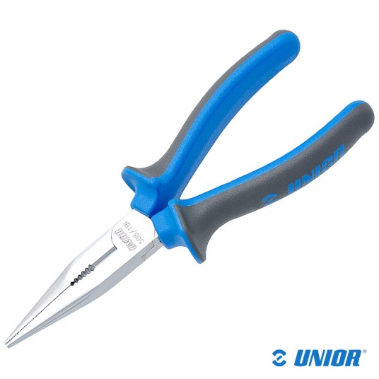 Szczypce półokrągłe UNR-508/1BI proste;170mm