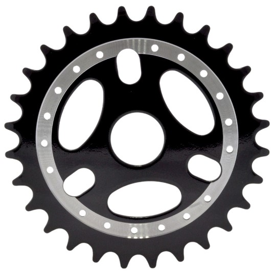 Tarcza mech.korb. SS-127 BMX;Stal;1/8"x28T;CZ/SR