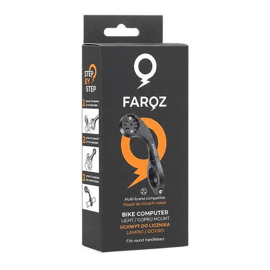 Uchwyt FAROZ UK1 n/kier.;kompozyt.;CZARNY -zdjęcie numer 2