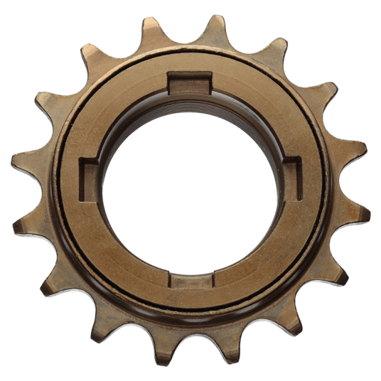 Wolnob.1S A8K-16 1/2"x1/8"x16T;1.37";BRĄZOWY