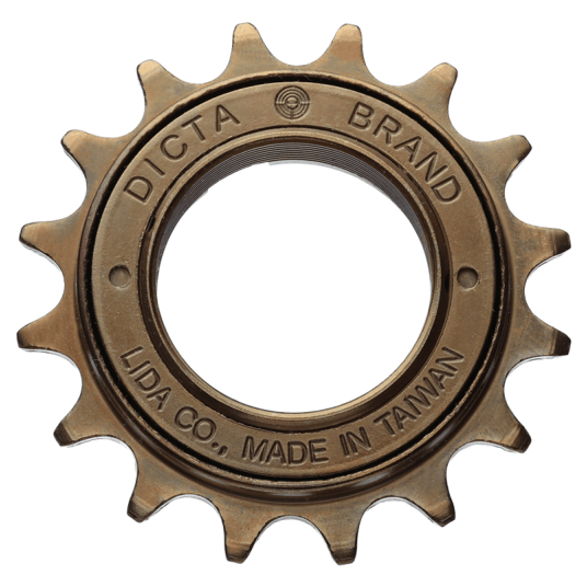 Wolnob.1S A8K-18 1/2"x1/8"x18T;1.37";BRĄZOWY