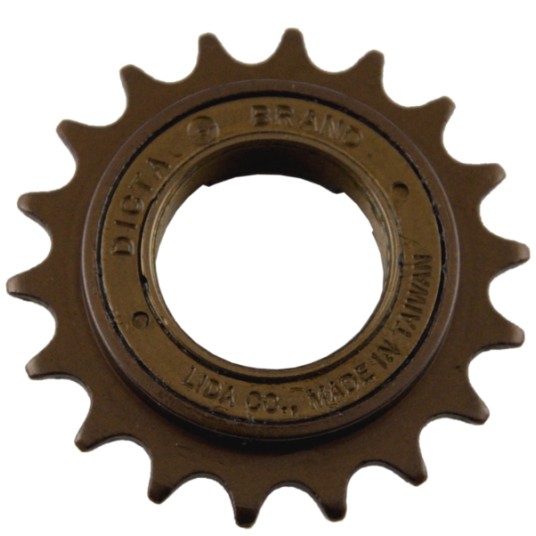 Wolnob.1S A8K-18 1/2"x1/8"x18T;1.37";BRĄZOWY