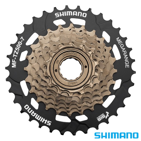 Wolnob.7S MF-TZ500 14-34T;MegaRange;Shimano;CZ-BR