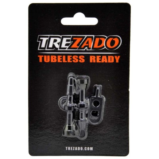 Zawór TREZADO Presta 34mm d/Tubeless;2szt;CZ