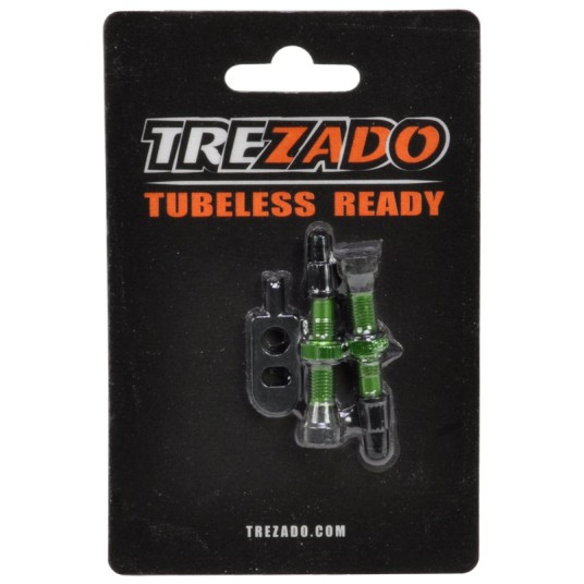 Zawór TREZADO Presta 34mm d/Tubeless;2szt;GN