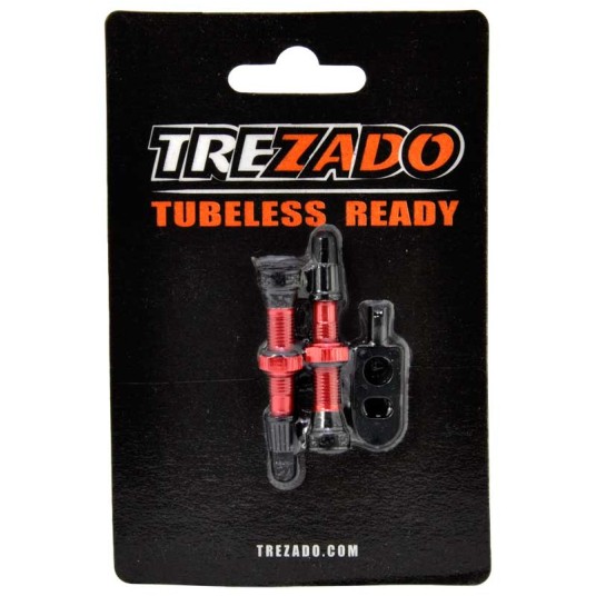 Zawór TREZADO Presta 34mm d/Tubeless;2szt;RD