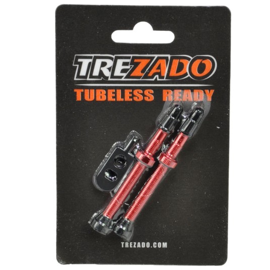 Zawór TREZADO Presta 60mm d/Tubeless;2szt;RD