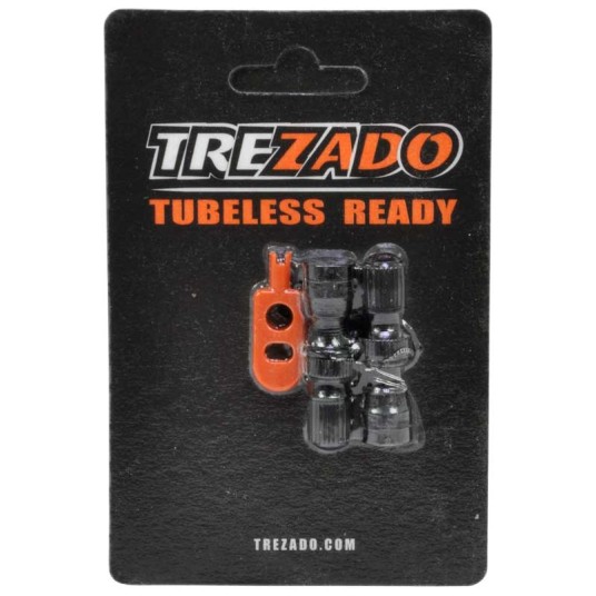 Zawór TREZADO Schrader d/Tubeless;2szt;CZ