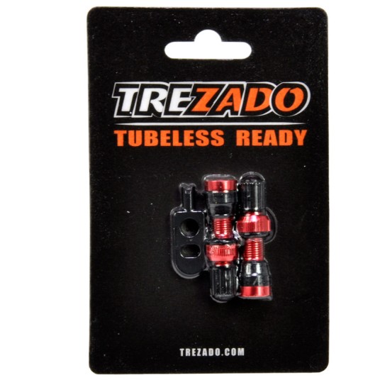 Zawór TREZADO Schrader d/Tubeless;2szt;RD