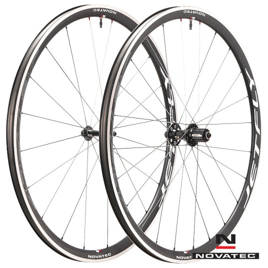 Zestaw kół Novatec JETFLY U4.0 Szosa;Alu;QR
