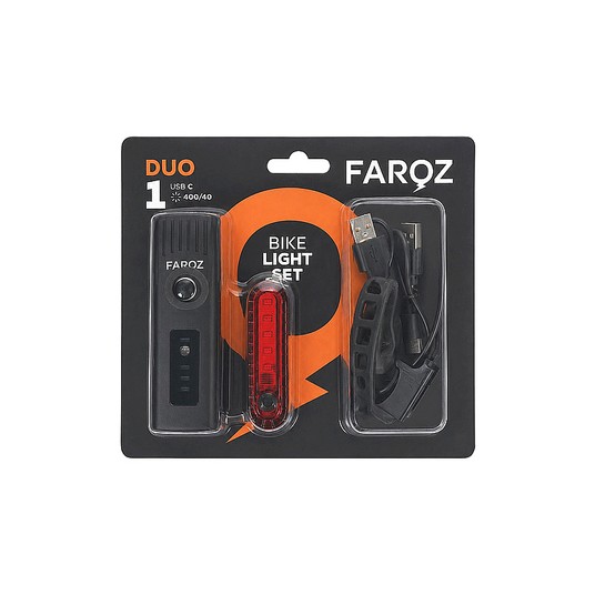 Zestaw lamp FAROZ DUO1 400lm/40lm -zdjęcie numer 3
