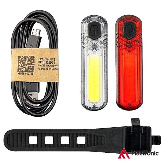 Zestaw lamp Mactronic DUOSLIM 60lm/18lm;2xCOB LED