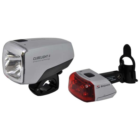 Zestaw lamp SIGMA CUBELIGHT 2+ CUBERIDER 2