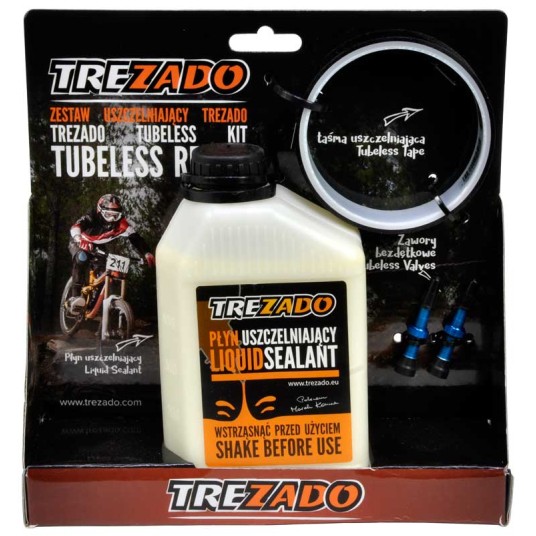 Zestaw uszcz. TREZADO Tubeless Kit;23mm;FV34-NB