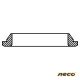 Bieżnia steru CC-BS1566 Stal;39.8mm CZ