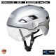 Kask KED B-VIS X-LITE Srebrny;City;"M"(52-58cm)