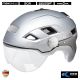 Kask KED B-VIS X-LITE Srebrny;City;"M"(52-58cm)