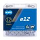 Łańcuch KMC e12T 1/2"x11/128";130og.;12b;EPT;BOX