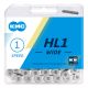 Łańcuch KMC HL1W 1/2"x1/8";100og.;BMX;SR;BOX