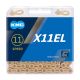 Łańcuch KMC X11EL 1/2"x11/128";118og.;11b;Ti-N;BOX