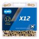 Łańcuch KMC X12 126og.;12b;Ti-N/CZ;BOX