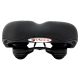 Siodło IB-VD842B Żelowe;Elastomer;City;270x225mm