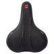Siodło IB-VD842B Żelowe;Elastomer;City;270x225mm