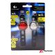 Zestaw lamp Falcon Eye WHEELS 7lm/2lm;2x1LED