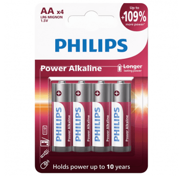 Bateria Philips AA LR6 Powerlife 4szt. BLISTER