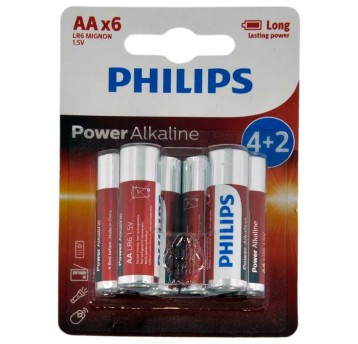 Bateria Philips AA LR6 Powerlife 6szt. BLISTER