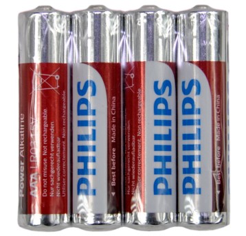 Bateria Philips AAA LR03 Powerlife 4szt. FOLIA