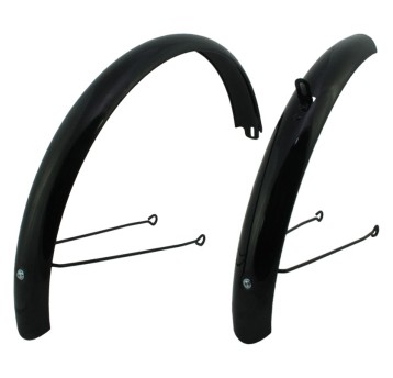 Błotnik kpl. CS006 Stal;20";50x20mm;CZARNY