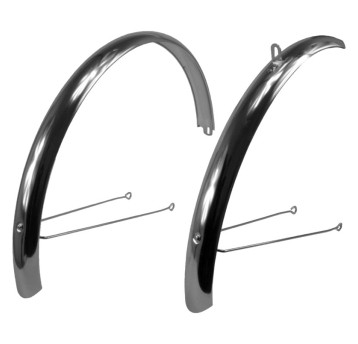 Błotnik kpl. CS006 Stal;26";50x20mm;SREBRNY