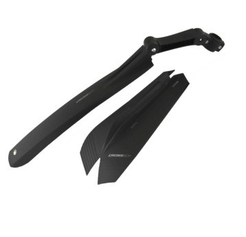 Błotnik kpl. SPL-CROSS SET PCV;26"-29";AMT;Czarny