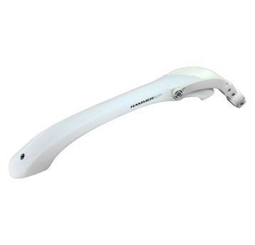Błotnik tył SPL-HAMMER PCV;24"-28";AMT;Biały