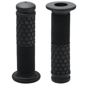 Chwyt HY-067X Kraton/Żel;125mm;2D;Kołn.;CZARNE